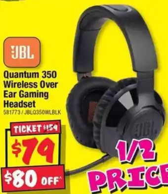JB Hi-Fi Quantum 350 Wireless Over Ear Gaming Headset offer