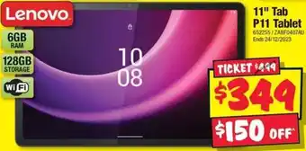 JB Hi-Fi 11" Tab P11 Tablet offer