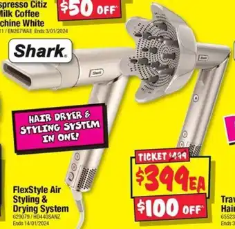 JB Hi-Fi FlexStyle Air Styling & Drying System offer