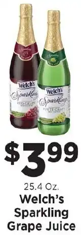 IGA Welch's Sparkling Grape Juice offer