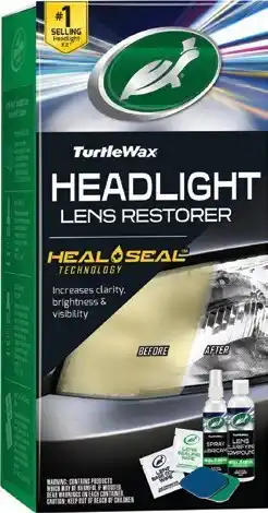 SuperCheap Auto Turtle wax headlight lens restorer kit offer