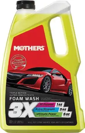 SuperCheap Auto Mothers 3l triple action foam wash offer