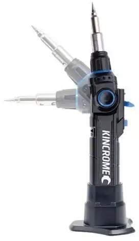 SuperCheap Auto Kincrome 4-in-1 indexing head butane soldering iron kit offer