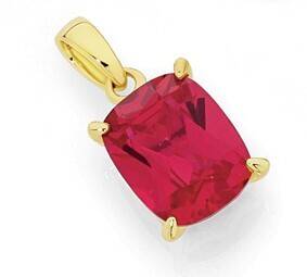 Ruby deals pendant prouds