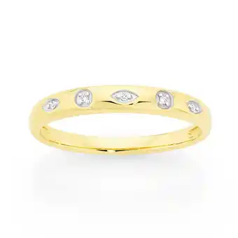 Goldmark 9ct gold diamond band offer