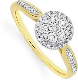 Goldmark 9ct gold diamond ring offer