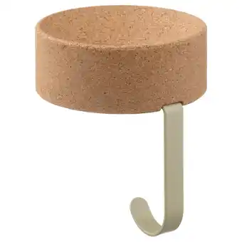 IKEA Fagning portable table hook, cork/metal offer