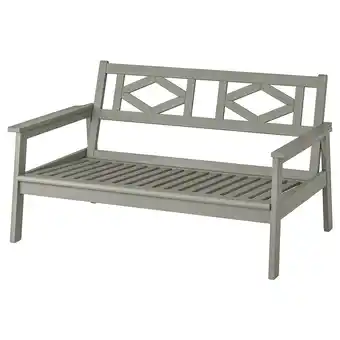 IKEA Bondholmen 2-seat sofa, outdoor, grey, 139x81x73 cm offer