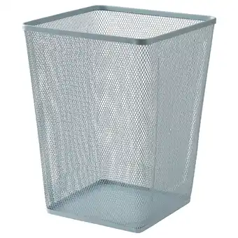 Drönjöns wastepaper basket, light grey-blue