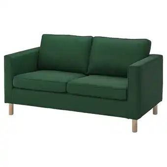 IKEA Pärup cover for 2-seat sofa, vissle dark green offer