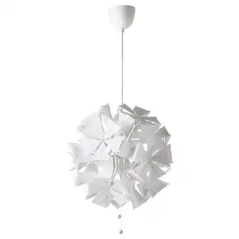IKEA Ramsele pendant lamp, geometric/white, 43 cm offer