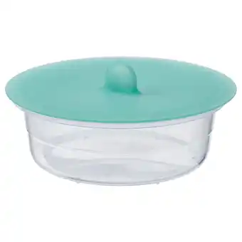 IKEA Ikea 365+ food container with lid, round plastic/silicone, 450 ml offer
