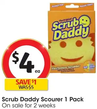 Coles Scrub Daddy Scourer 1 Pack offer