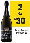 Coles Brown Brothers Prosecco NV offer