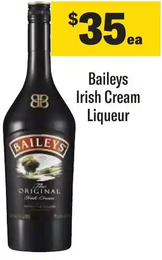 Coles Baileys Irish Cream Liqueur offer