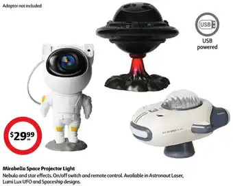 Coles Mirabella Space Projector Light offer