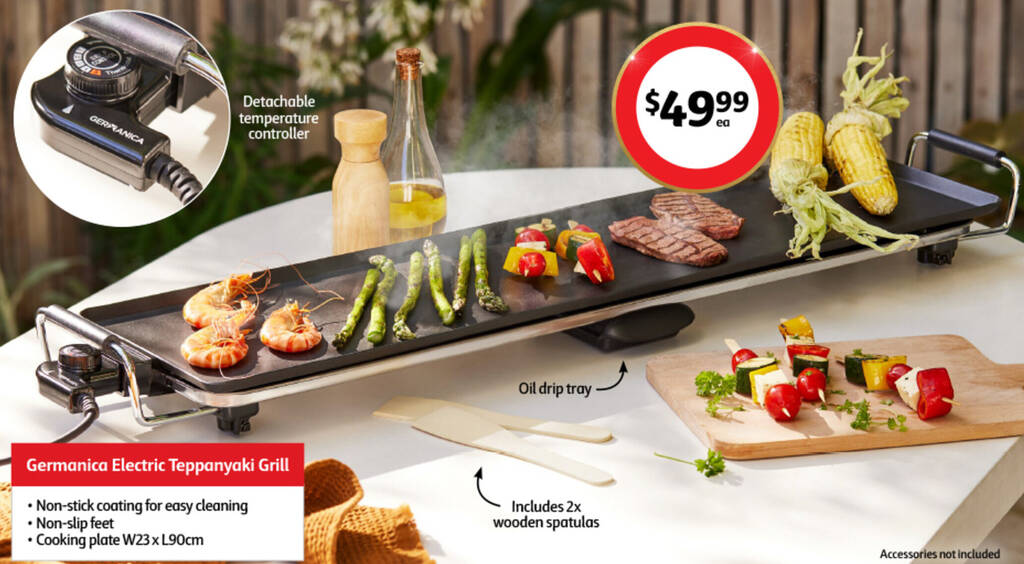 Electric teppanyaki outlet grill