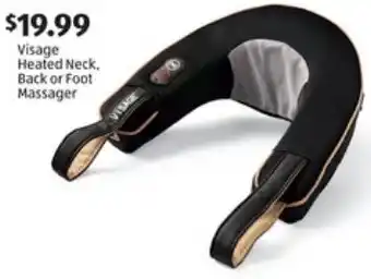 ALDI Visage Heated Neck, Back or Foot Massager offer