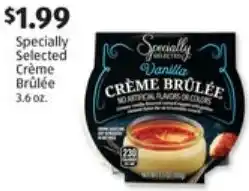 ALDI Specially Selected Crème Brûlée offer