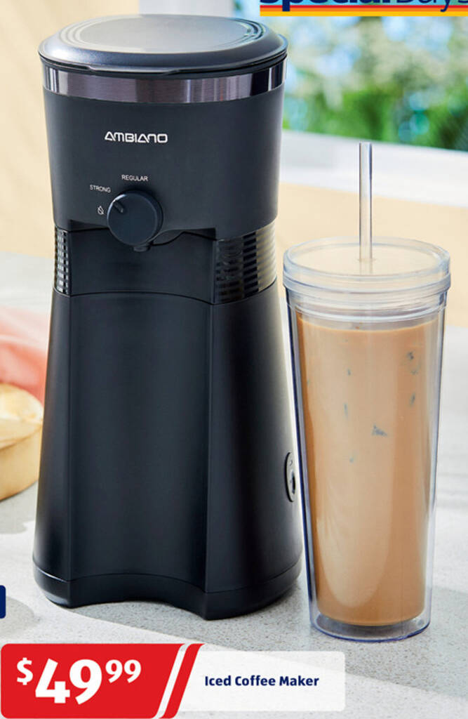 Iced Coffee Maker offer at ALDI