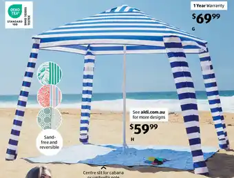 ALDI Beach Cabana offer