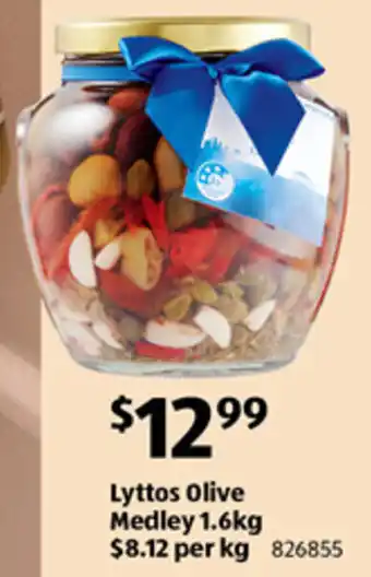 ALDI Lyttos Olive Medley 1.6kg offer