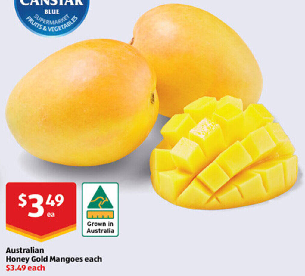 Australian Honey Gold Mangoes offer at ALDI