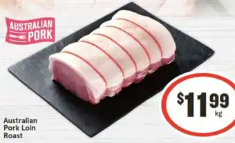 IGA Australian Pork Loin Roast offer