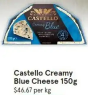 IGA Castello Creamy Blue Cheese 150g offer