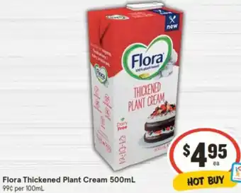 IGA Flora Thickened Plant Cream 500mL offer