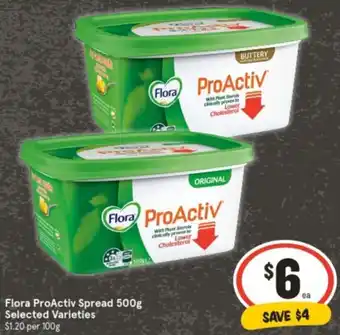 IGA Flora ProActiv Spread 500g offer