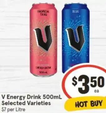 IGA V Energy Drink 500mL offer