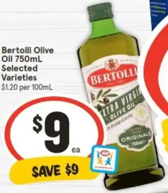 IGA Bertolli Olive Oil 750mL offer