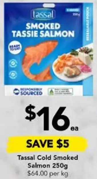 Drakes Tassal Cold Smoked Salmon 250g offer
