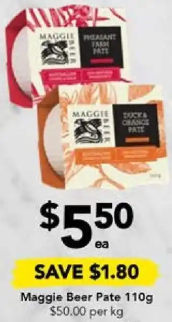 Drakes Maggie Beer Pate 110g offer