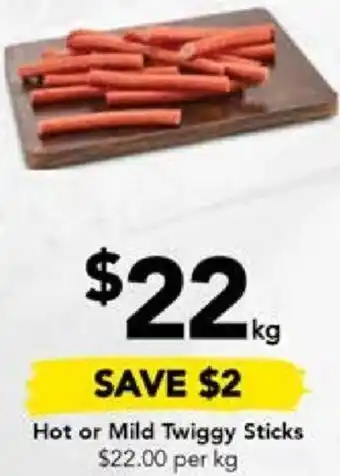 Drakes Hot or Mild Twiggy Sticks offer