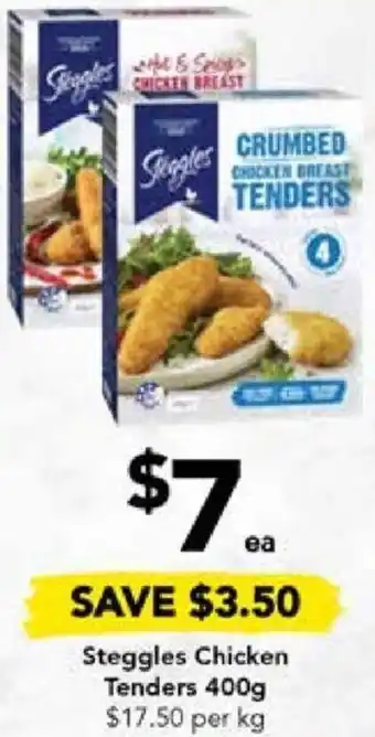 Drakes Steggles Chicken Tenders 400g offer