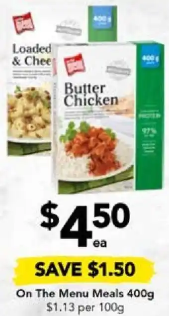 Drakes On The Menu Meals 400g offer