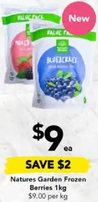 Drakes Natures Garden Frozen Berries 1kg offer