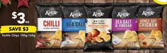 Drakes Kettle Chips 150g-165g offer