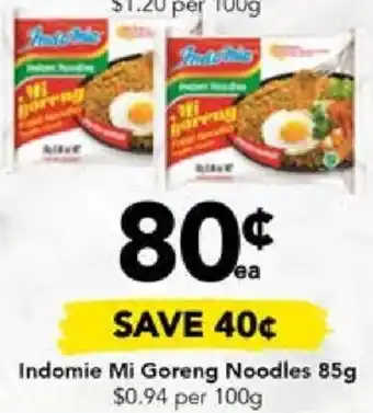 Drakes Indomie Mi Goreng Noodles 85g offer