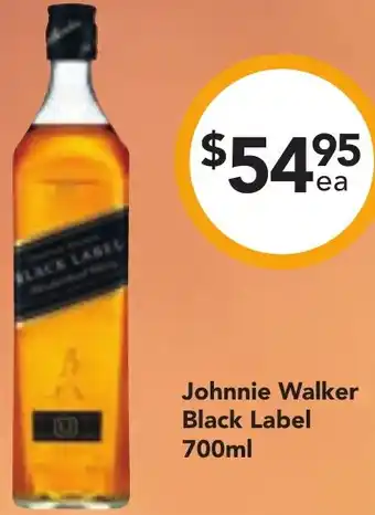 Drakes Johnnie Walker Black Label 700ml offer