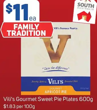 Foodland Vili's Gourmet Sweet Pie Plates 600g offer