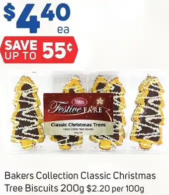 Foodland Bakers Collection Classic Christmas Tree Biscuits 200g offer