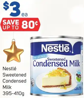 Foodland Nestlē Sweetened Condensed Milk 395-410g offer