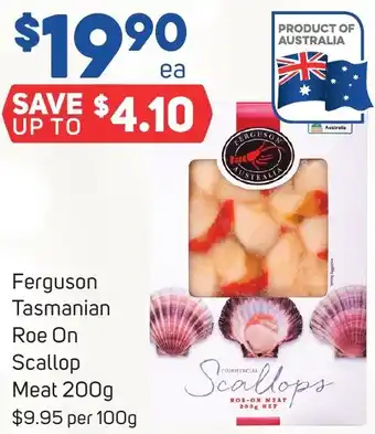Foodland Ferguson Tasmanian Roe On Scallop Meat 200g offer