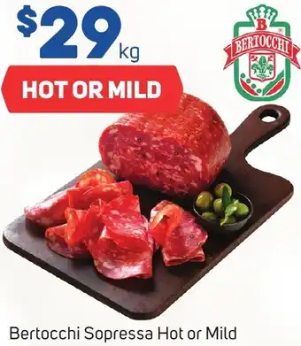 Foodland Bertocchi Sopressa Hot or Mild offer