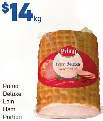 Foodland Primo Deluxe Loin Ham Portion offer