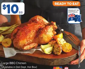 Foodland Large BBQ Chicken offer