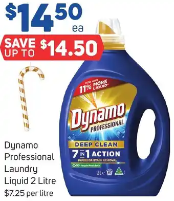 Foodland Dynamo Professional Laundry Liquid 2 Litre offer